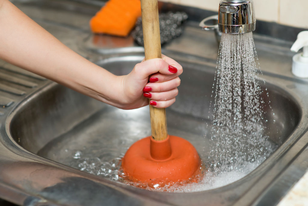 Unblock a Kitchen Sink With a Snake