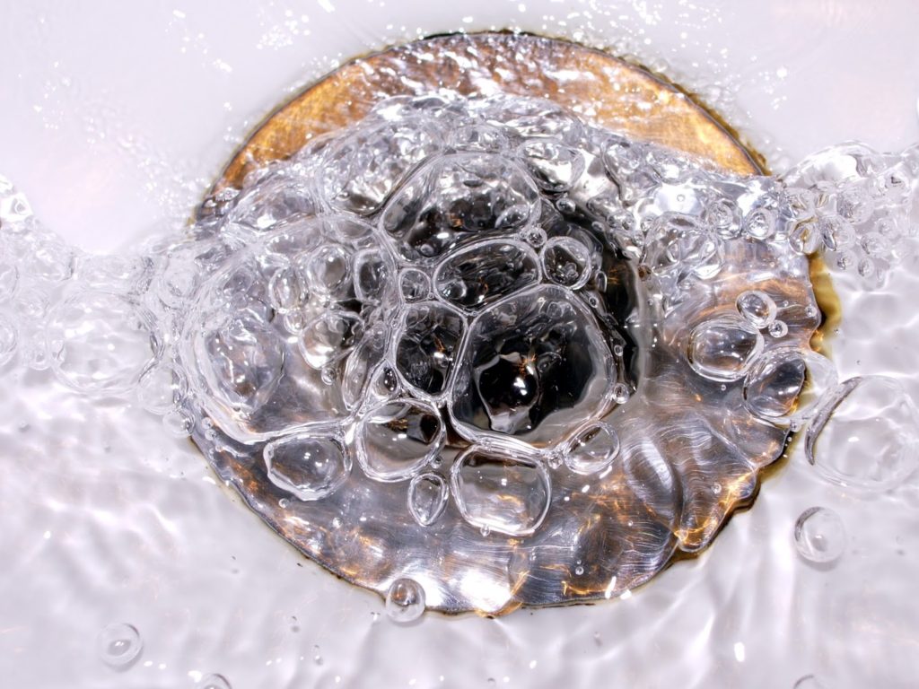 washer drain gurgling kitchen sink drain