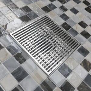 Square shower drain types