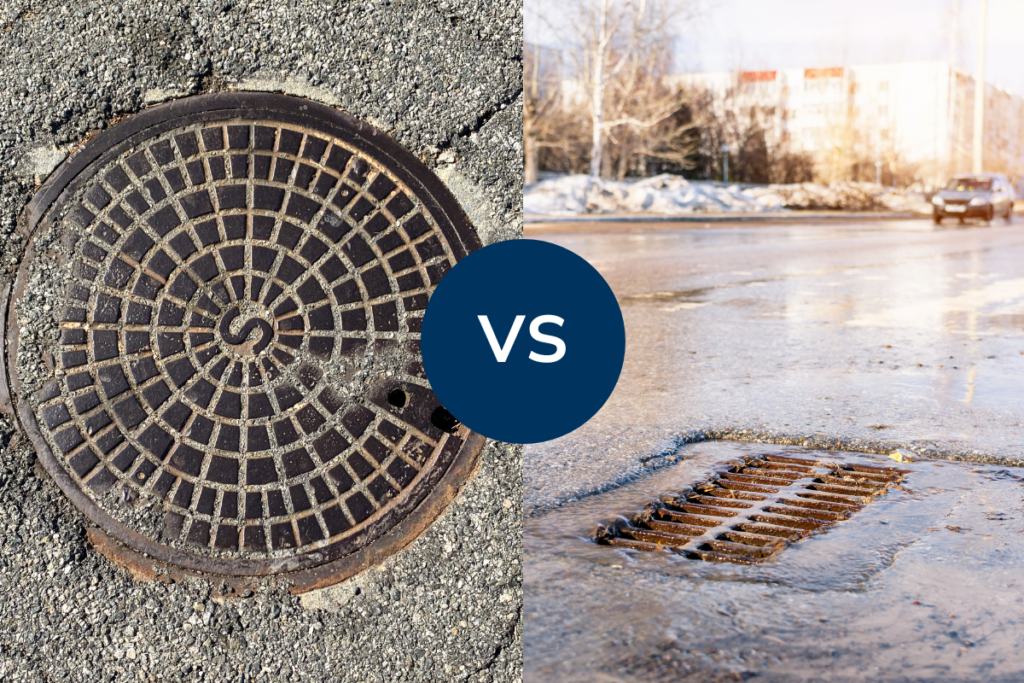 Sewer VS stormwater drain difference