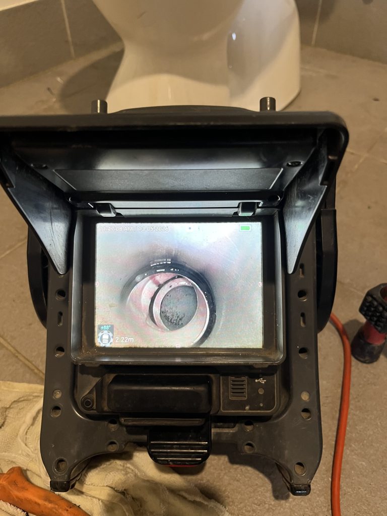 Pan collar repair — Drain Masters Plumbing